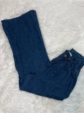 Emerson Fry Womens Size S Small Hemp Organic Cotton Pants Straight Leg Loose
